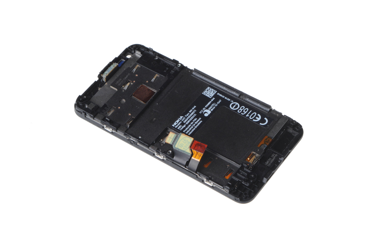 Nokia Lumia 620 Ecran et numériseur avec cadre Noir OEM