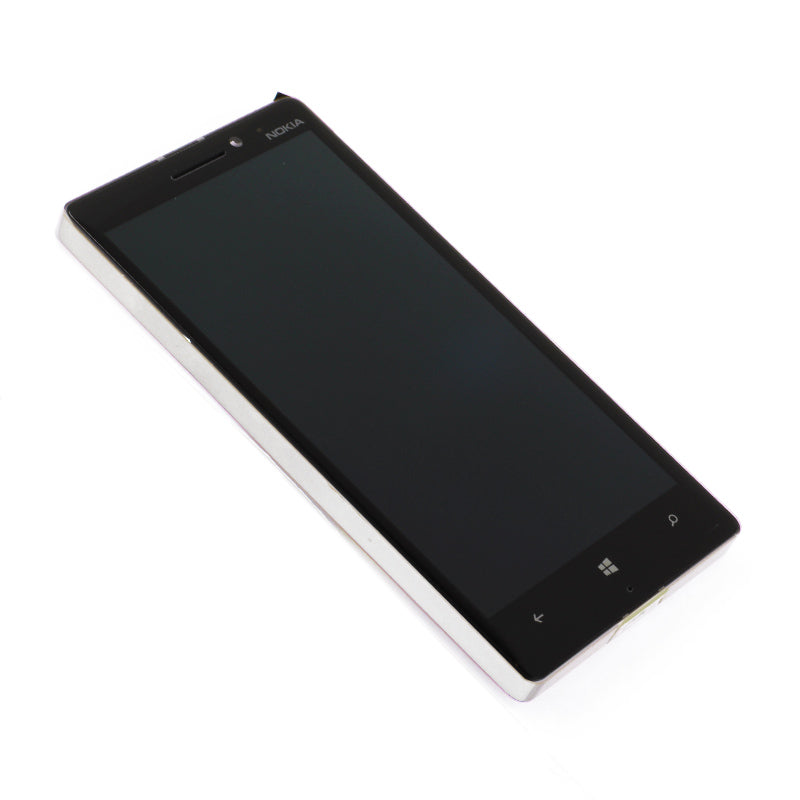 Écran et numériseur Nokia Lumia 930 avec cadre argenté Service Pack