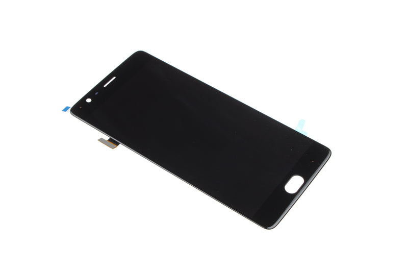 Écran et numériseur OnePlus Three sans cadre, noir, Refurbished