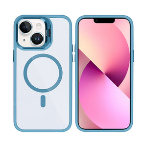 Rixus Classic 03 Case With MagSafe For Apple iPhone 14 Plus Light Blue