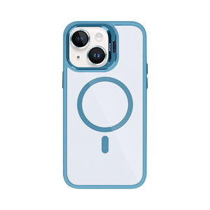 Rixus Classic 03 Case With MagSafe For Apple iPhone 14 Plus Light Blue