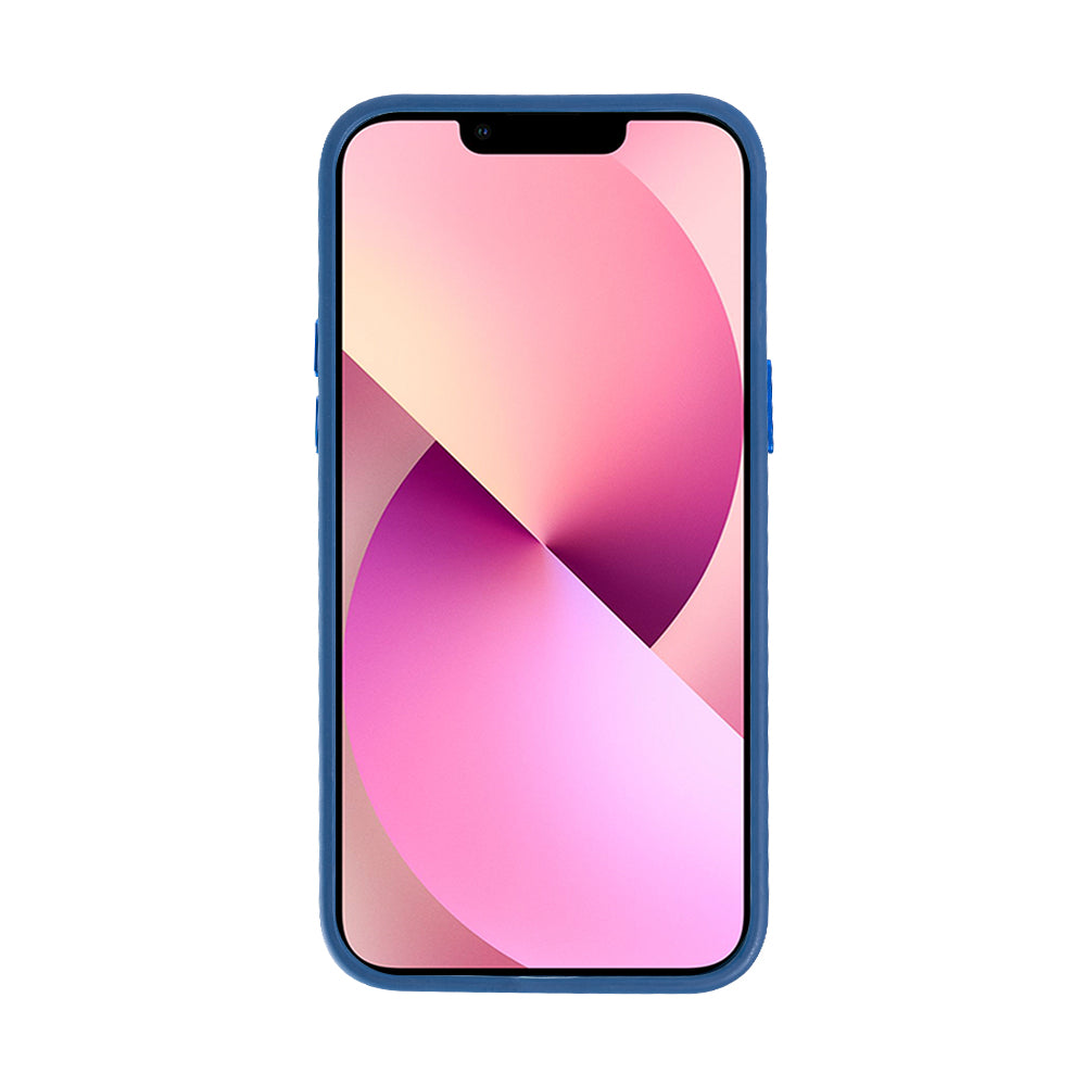 Rixus Classic 04 Case With MagSafe Compatible For Apple iPhone 12 Pro Max Dark Blue