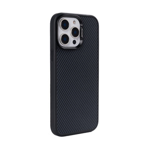 Rixus Mag Carbon avec MagSafe For Apple iPhone 14 Pro Titanium Black