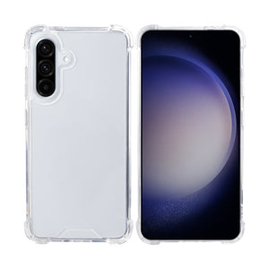 Rixus Anti-Burst Case For Samsung Galaxy A36, A37 Transparent