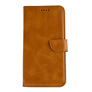 Bibliothèque Rixus pour Samsung Galaxy S25 Edge Light Brown