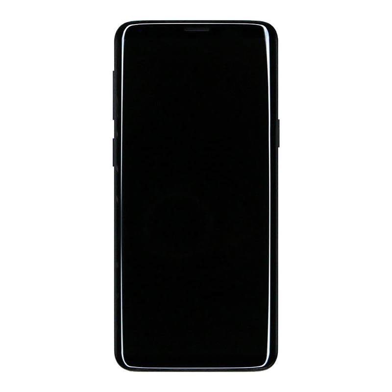 Samsung Galaxy S9 G960F Écran et numériseur avec cadre Noir minuit Service Pack