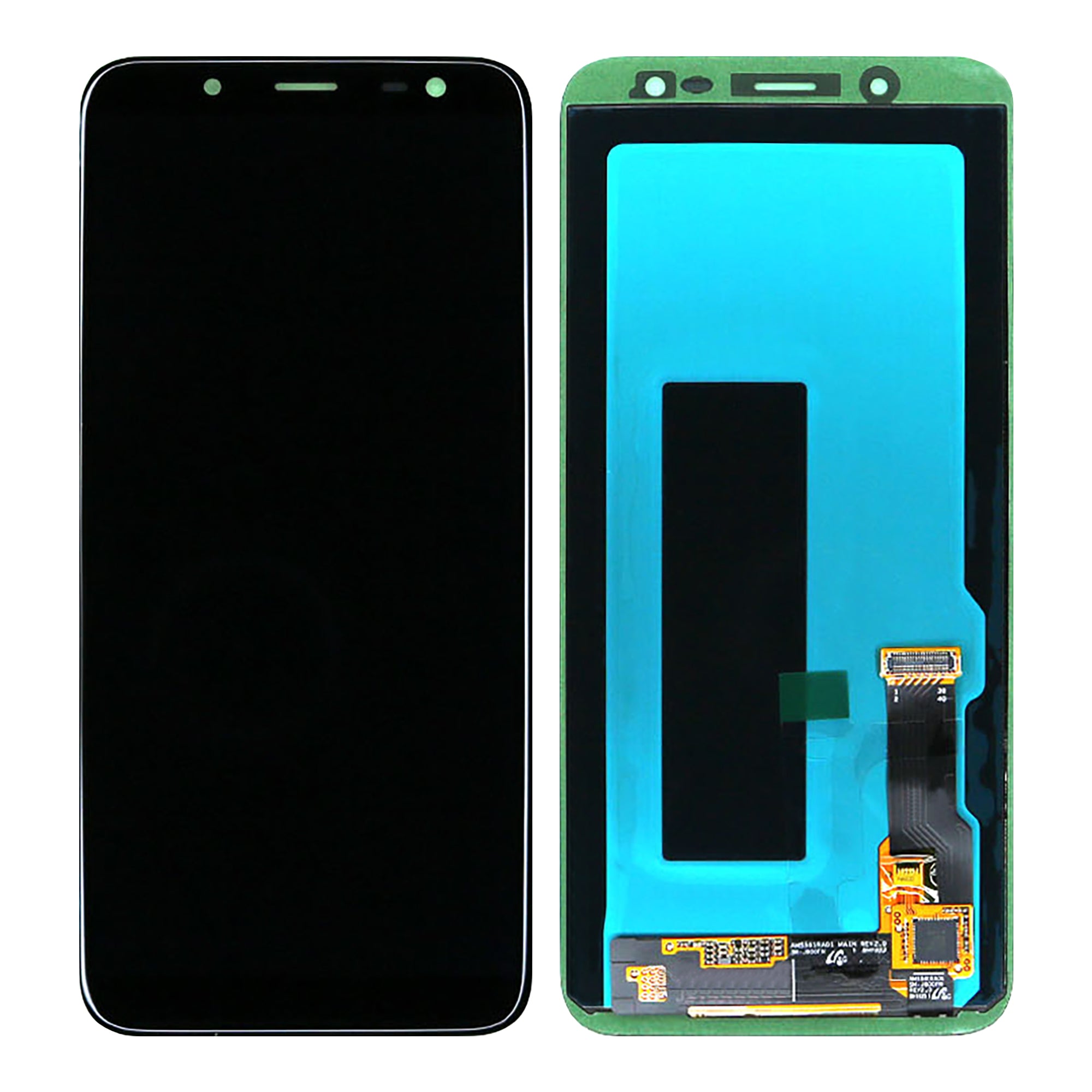Samsung Galaxy J6 J600F Ecran et Numériseur Sans Cadre Noir Service Pack