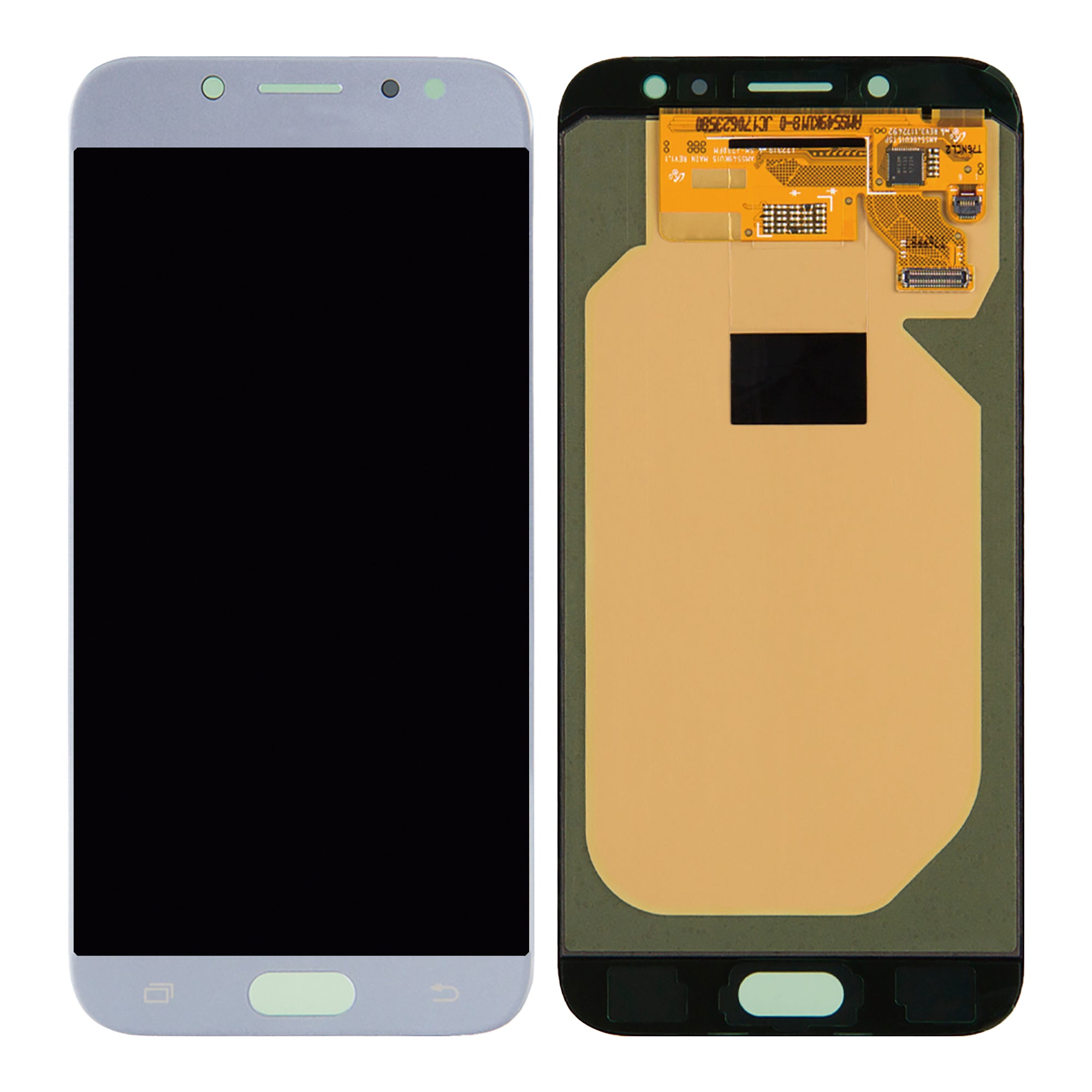 Samsung Galaxy J7 J730F (2017) Écran et numériseur sans cadre bleu argent Service Pack