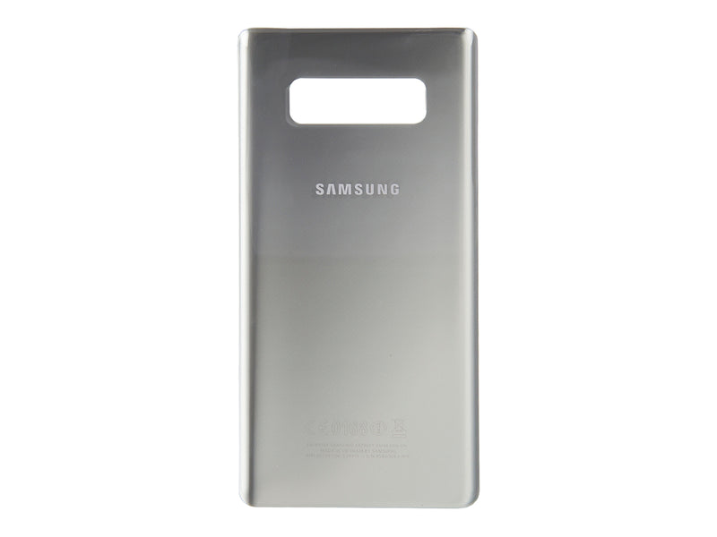 Coque arrière Samsung Galaxy Note 8 N950F sans objectif, argent, OEM