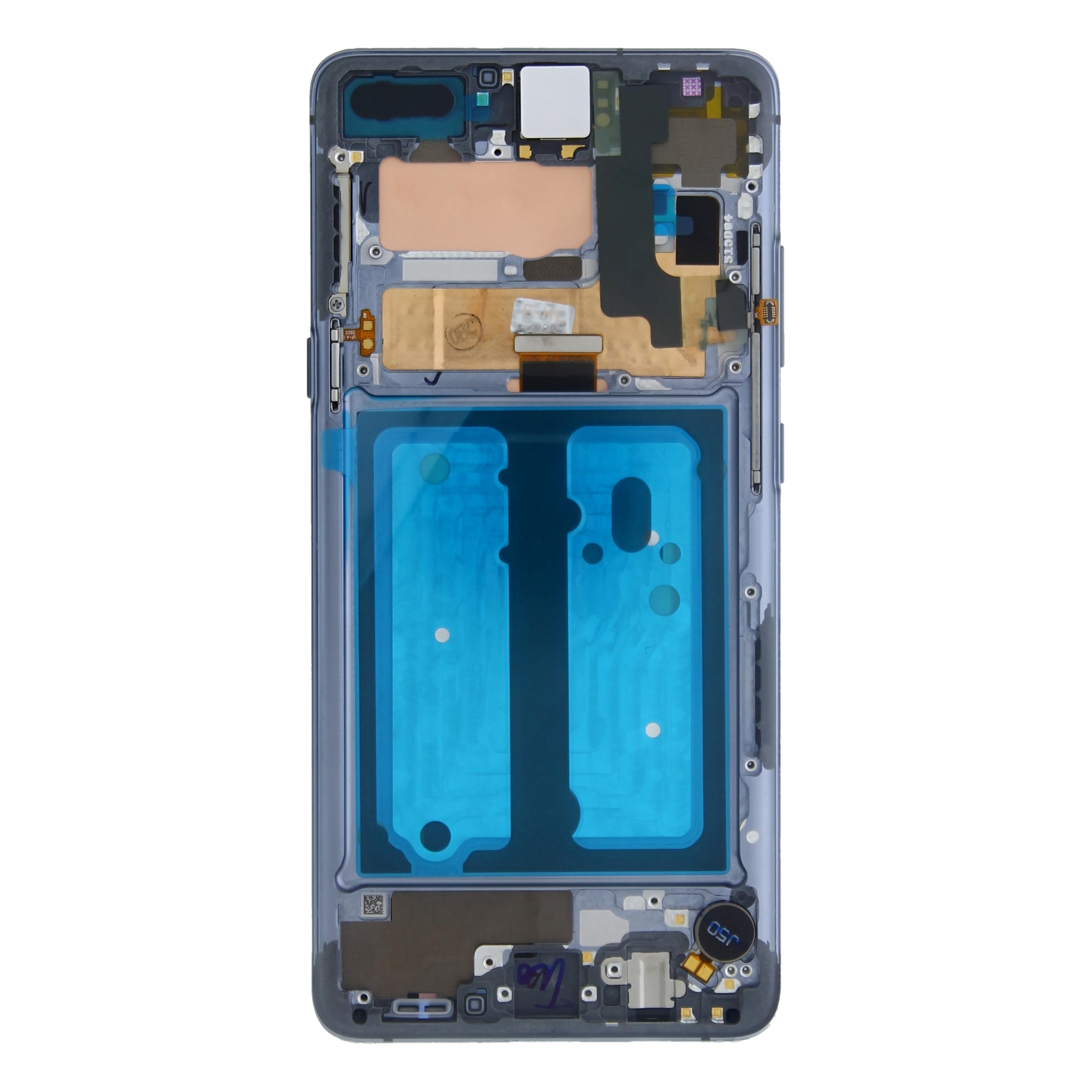 Samsung Galaxy S10 5G G977B Display And Digitizer With Frame Majestic Black Service Pack