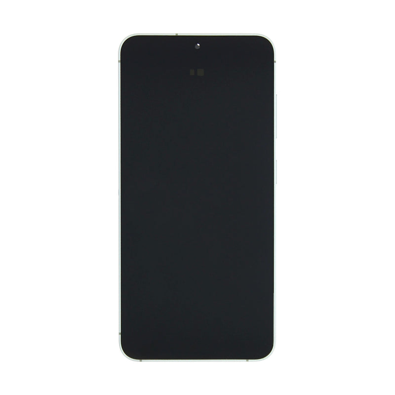 Samsung Galaxy S24 S921B Ecran et Digitizer Avec Cadre Vert Jade Pré-Assemblé