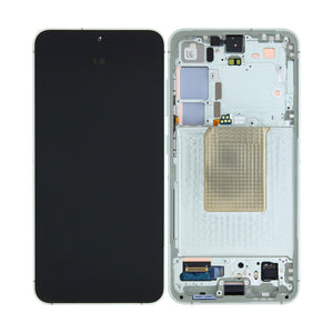 Samsung Galaxy S24 S921B Ecran et Digitizer Avec Cadre Vert Jade Pré-Assemblé