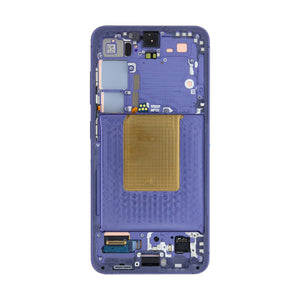 Samsung Galaxy S24 S921B Écran et numériseur avec cadre Cobalt Violet Pré-assemblé
