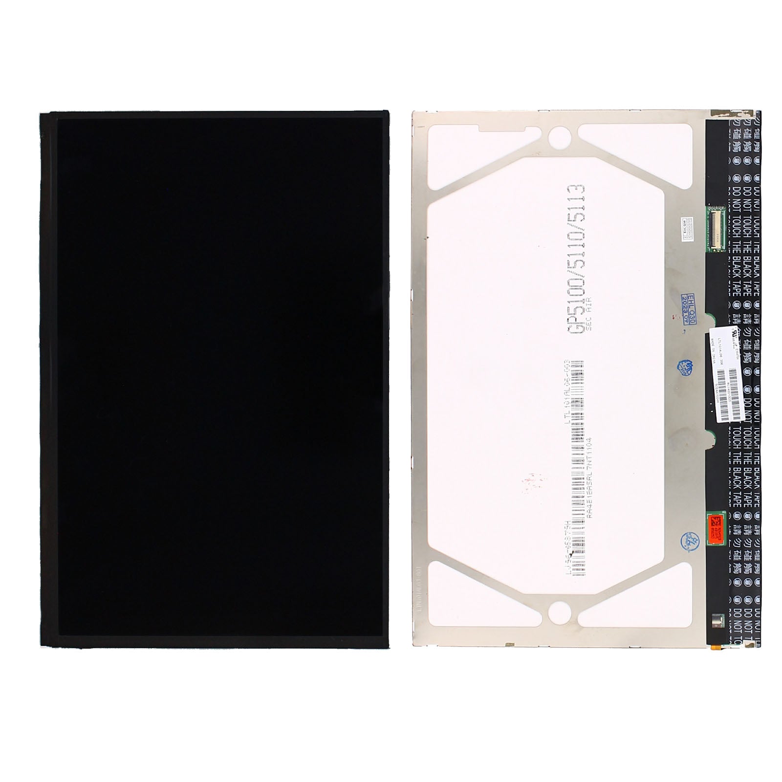 Samsung Galaxy Tab T530, P5100, P5110, P5200, P5210, P7500 Écran et numériseur sans cadre noir Service Pack