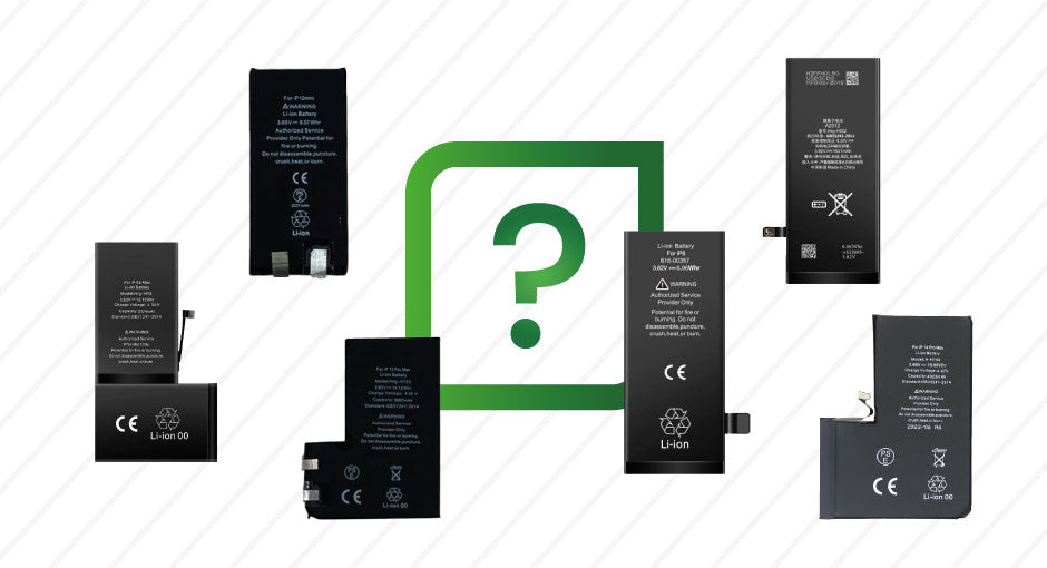 Batterijcodes en chipverschillen - APN & chips updates!