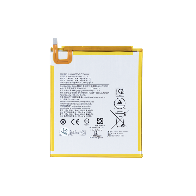Samsung Galaxy Tab A 8,0 inch (2019) T290, T295 Batterij SWD-WT-N8 OEM