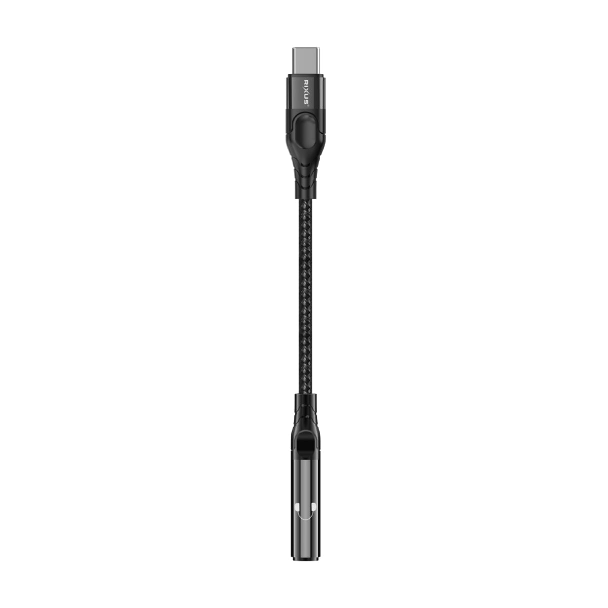 Rixus RXMU36C USB-C naar 3,5mm Audioadapter Vrouwelijk 10cm