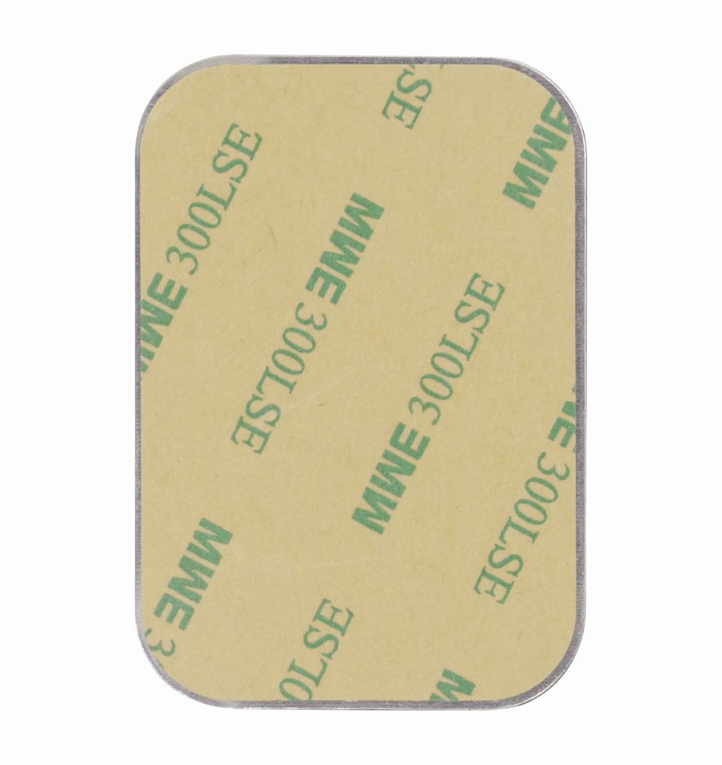 Rixus RXHM25 Telefoonmagneetblad 4 Sets Zwart