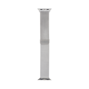 Milanese Loop Band For Apple Watch 38mm, 40mm, 41mm Silver Retail Box