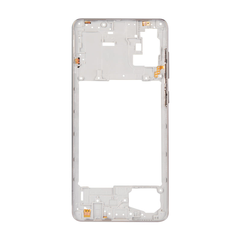 Samsung Galaxy A71 A715F Middenframe Prism Crush Silver Origineel