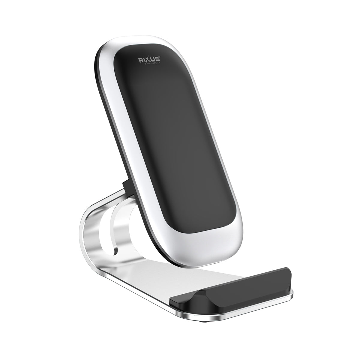 Rixus RXWC35 Draadloze Oplaadstandaard Zilver