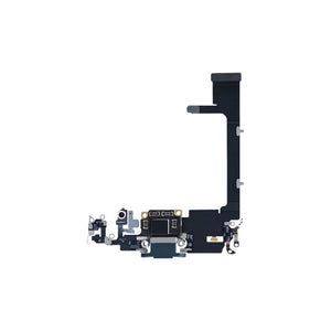 For Apple iPhone 11 Pro Systeem Opladen Flex Middernacht Groen Getrokken