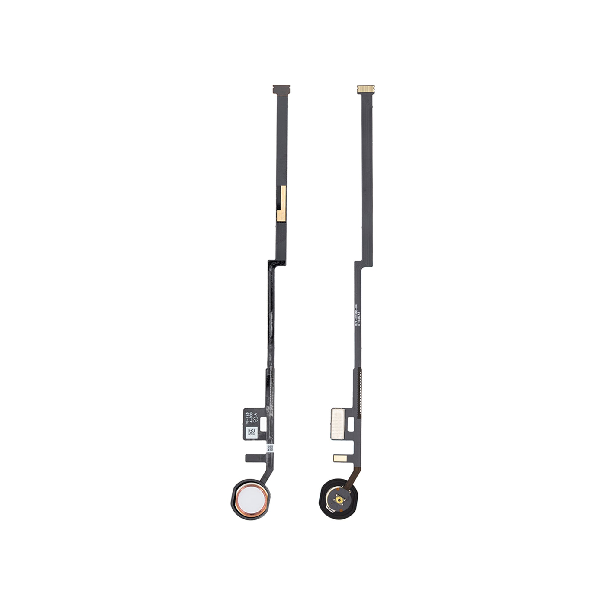 For Apple iPad 7 (2019), iPad 8 (2020), iPad 9 (2021) Home Button Flex Rose Gold OEM
