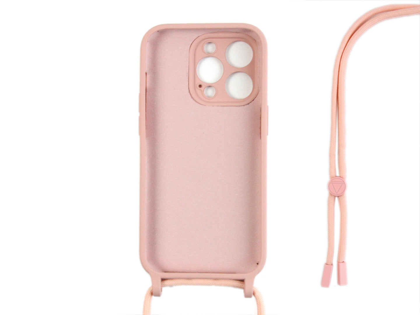 Rixus TPU Halskoorddekking For Apple iPhone 14 Pro Roze