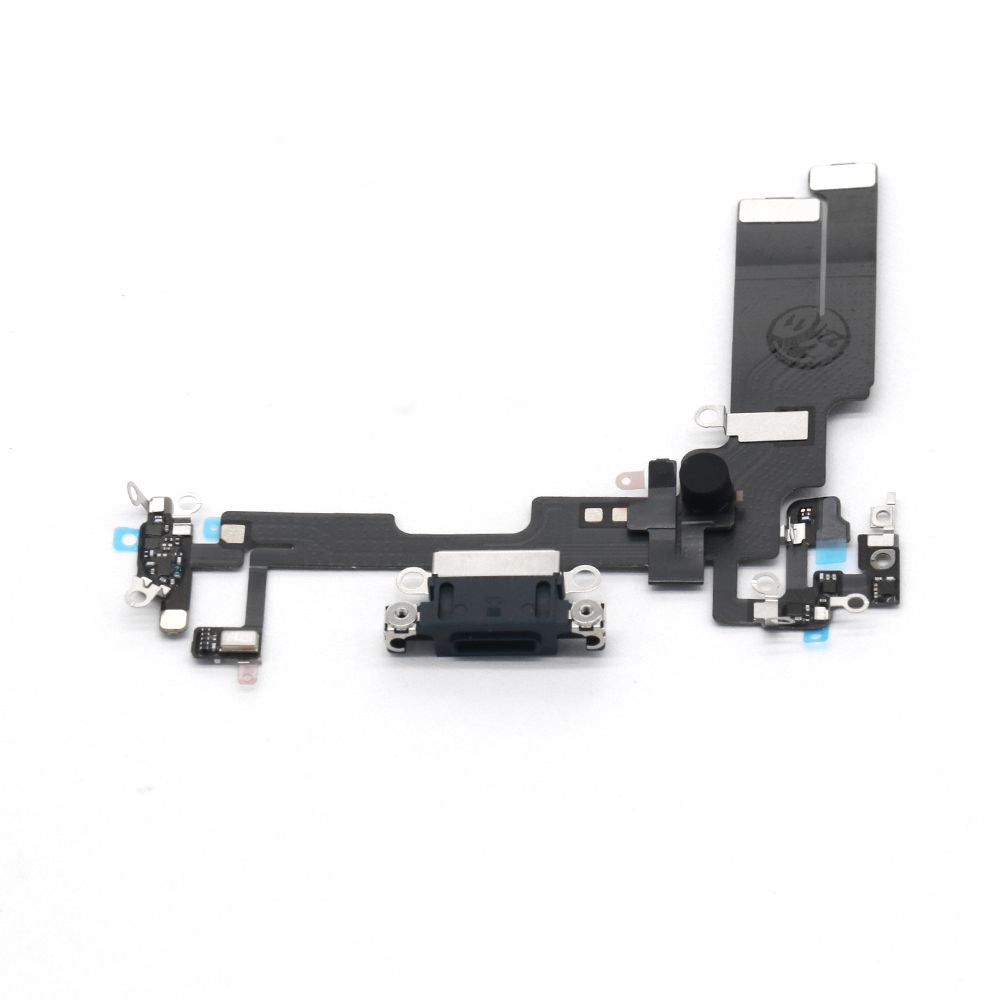 For Apple iPhone 14 Systeem Opladen Flex Blauw Getrokken