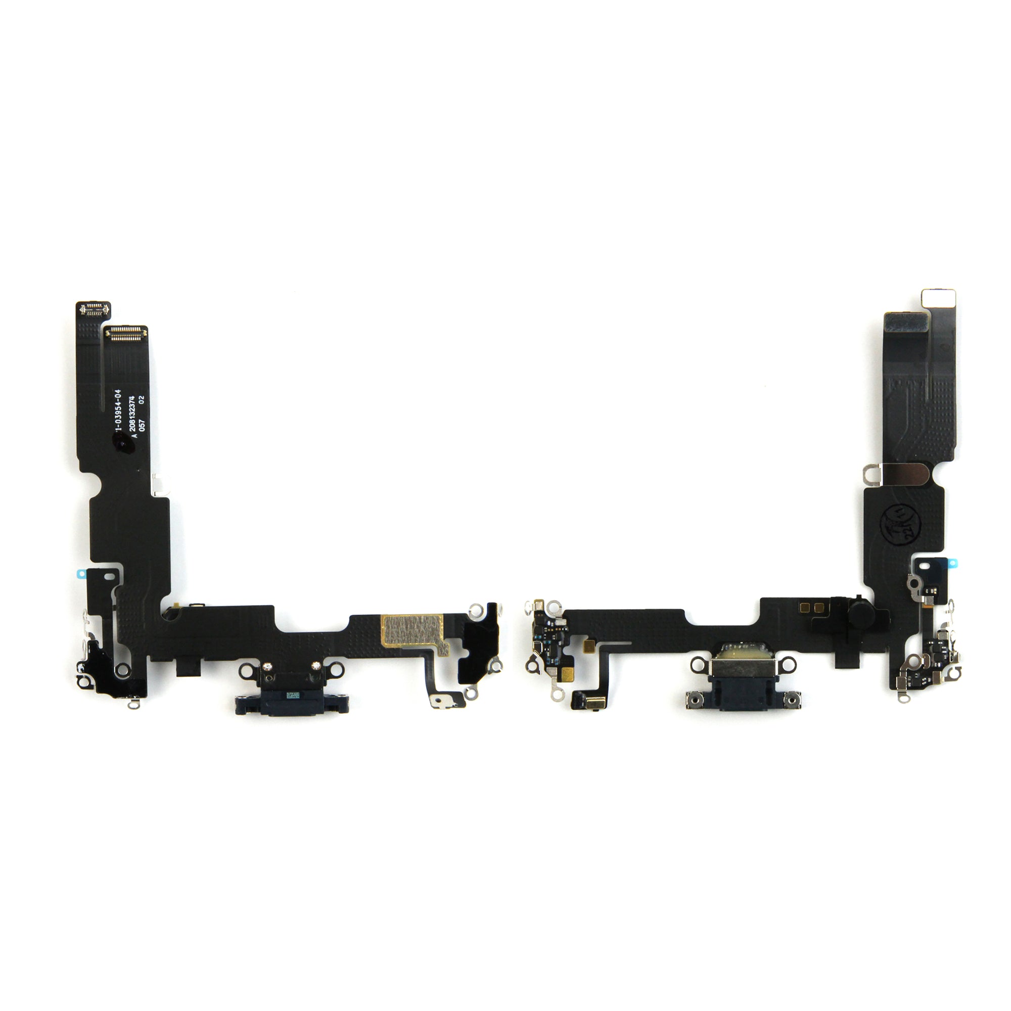 For Apple iPhone 14 Plus Systeem Opladen Flex Middernacht Getrokken