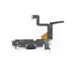 For Apple iPhone 14 Pro Systeem Opladen Flex Diep Paars Getrokken