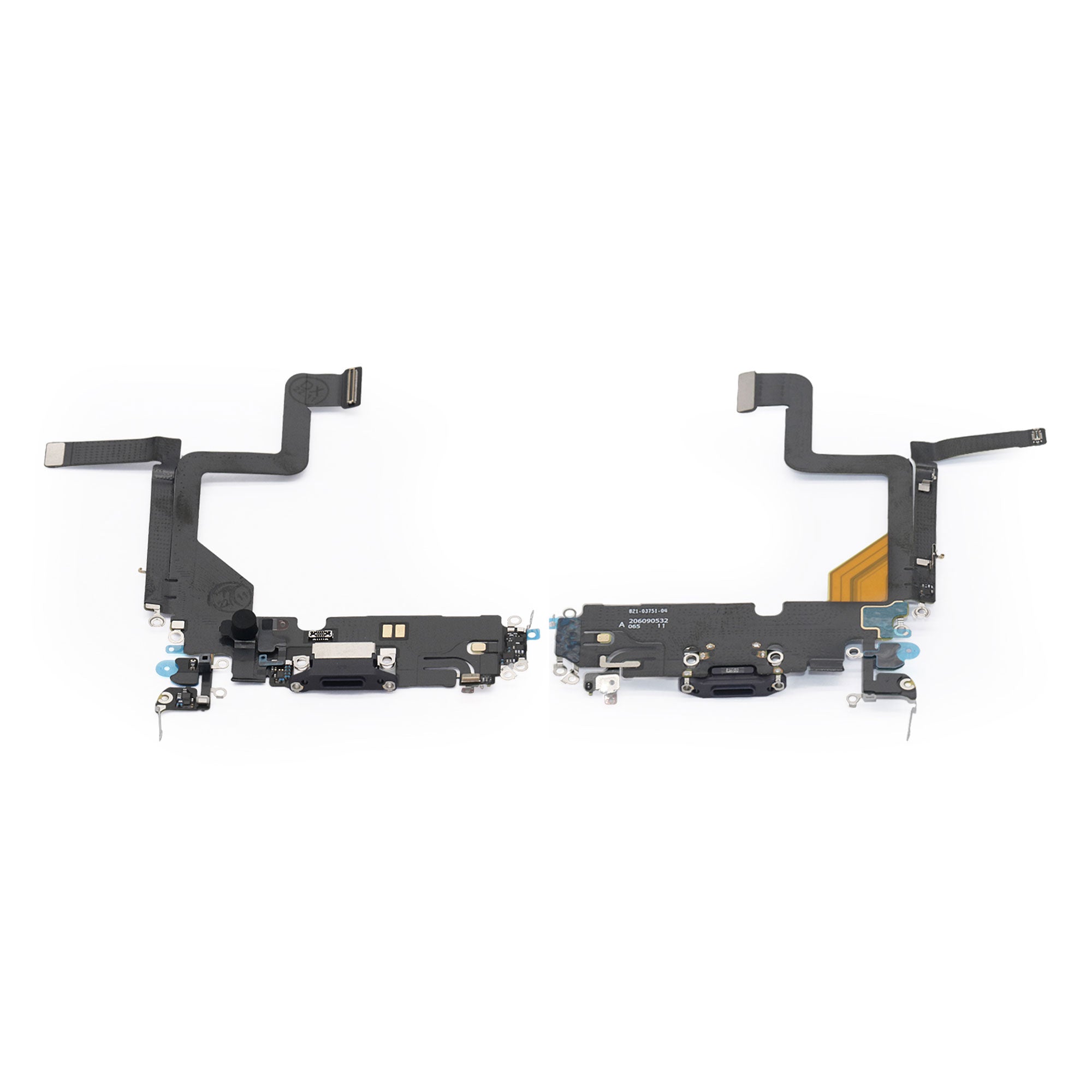 For Apple iPhone 14 Pro Systeem Opladen Flex Diep Paars Getrokken