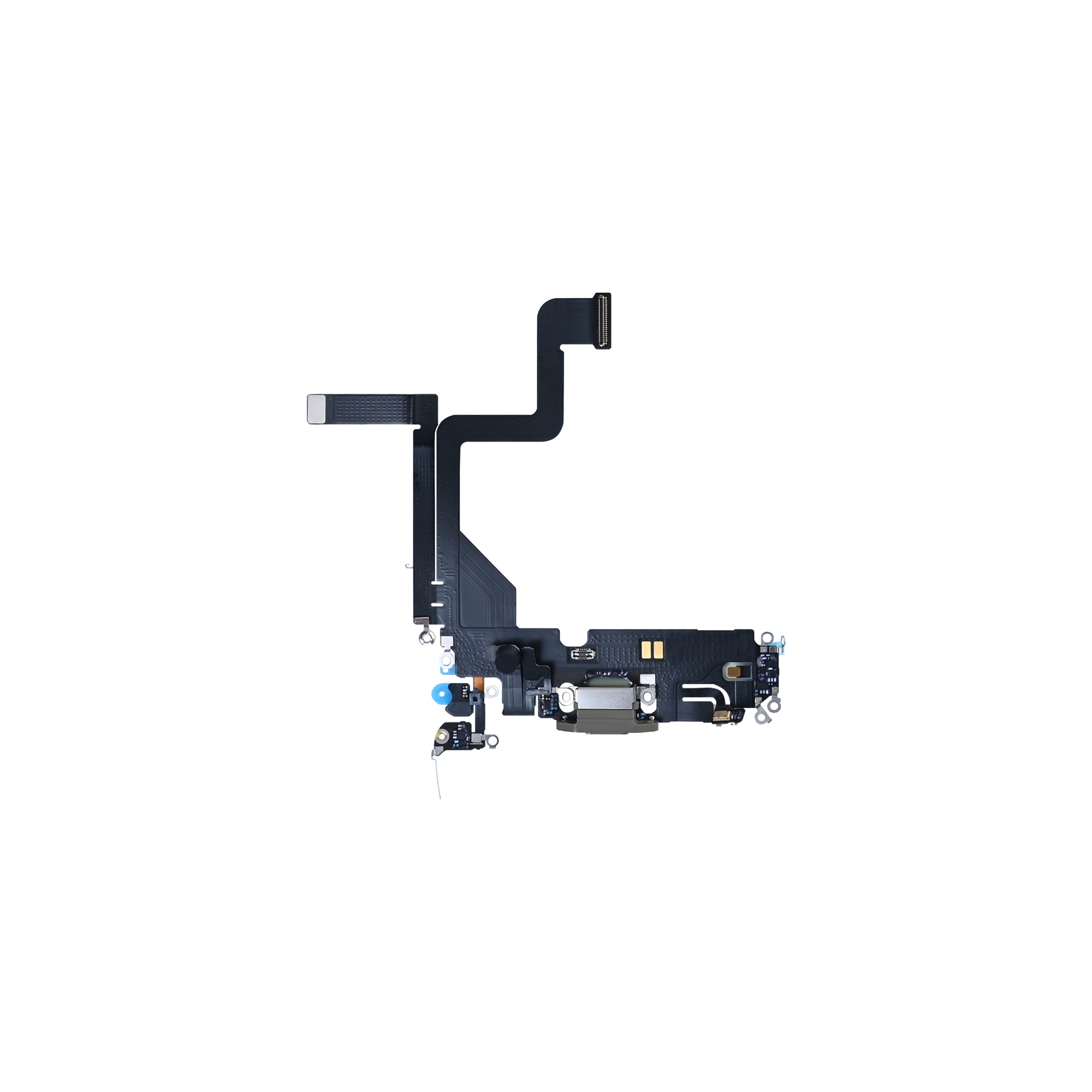 For Apple iPhone 14 Pro systeem opladen Flex goud getrokken