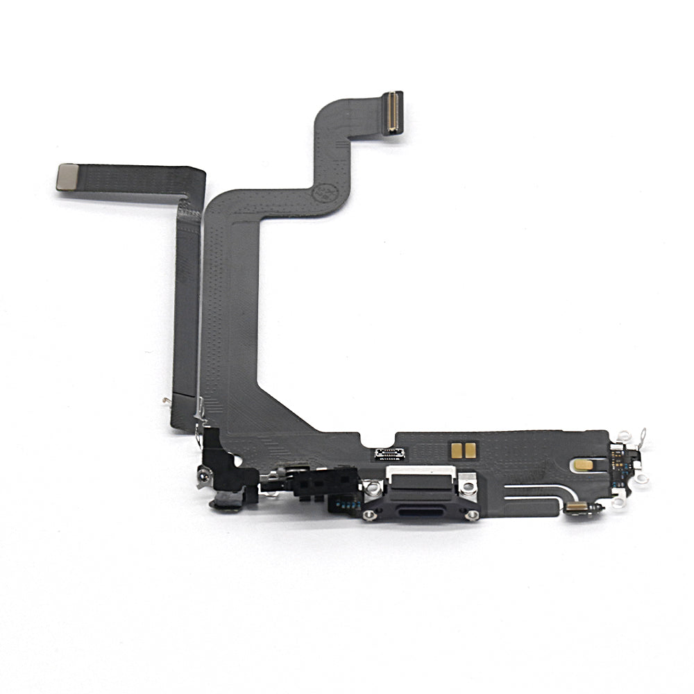 For Apple iPhone 14 Pro Max Systeem Opladen Flex Diep Paars Getrokken