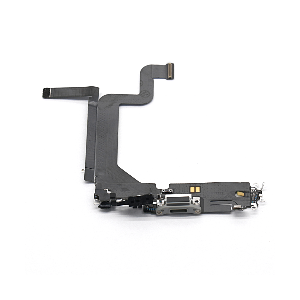 For Apple iPhone 14 Pro Max Systeem Opladen Flex Zilver Getrokken