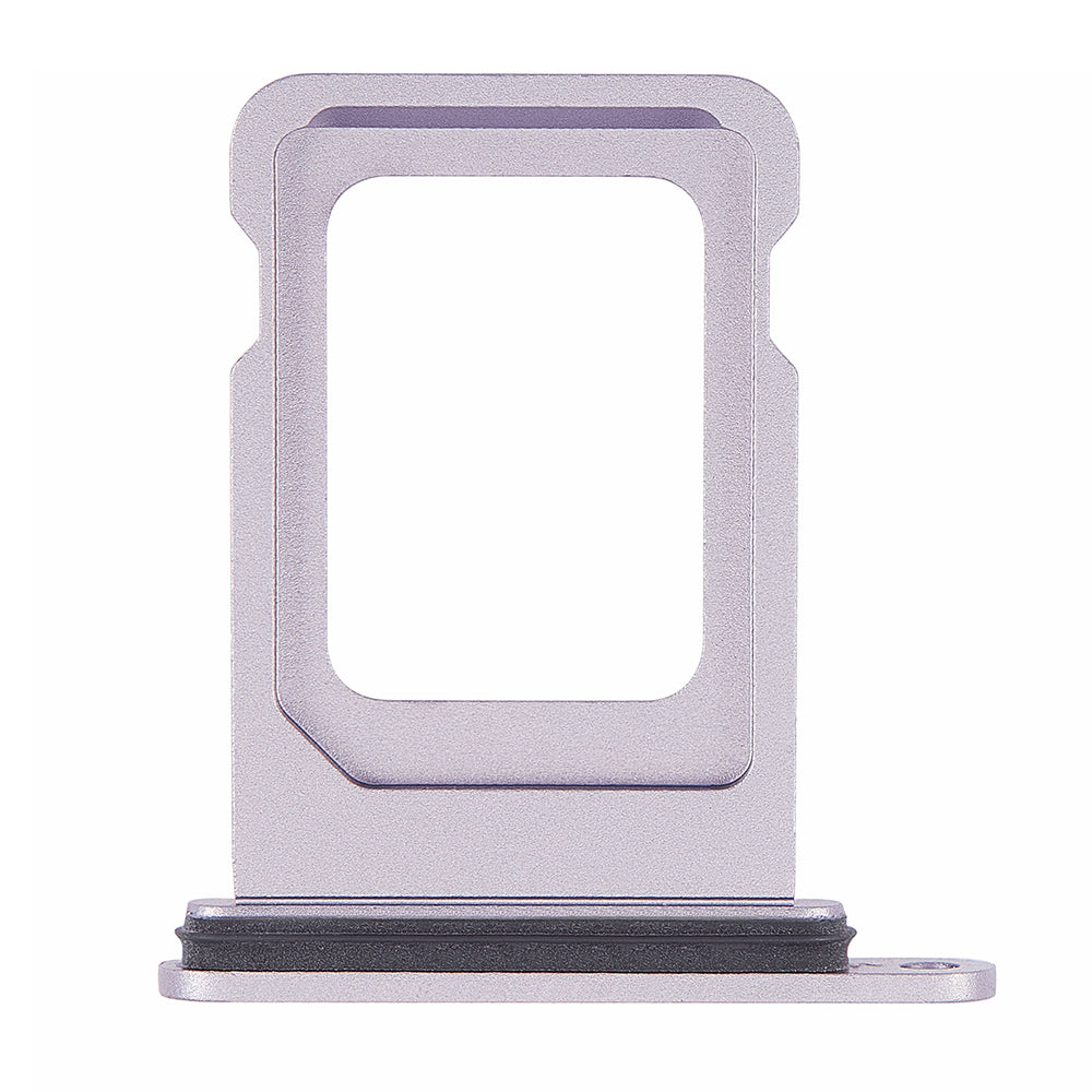 For Apple iPhone 14 Sim Kaarthouder Paars Getrokken