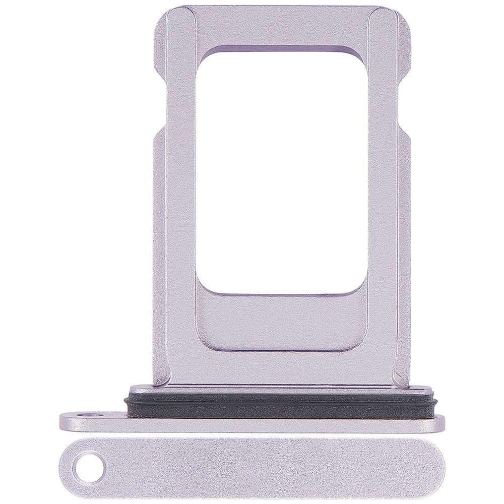 For Apple iPhone 14 Sim Kaarthouder Paars Getrokken