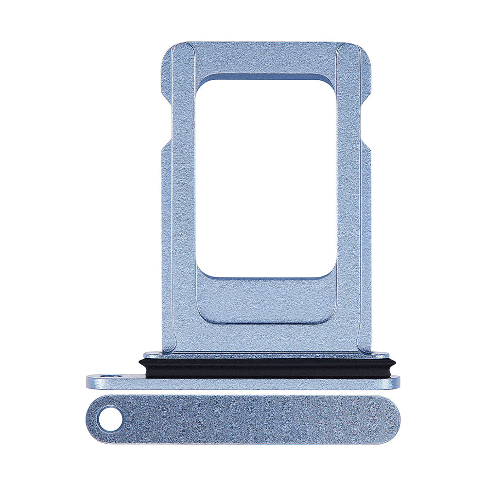 For Apple iPhone 14 Plus Sim Kaarthouder Blauw Getrokken