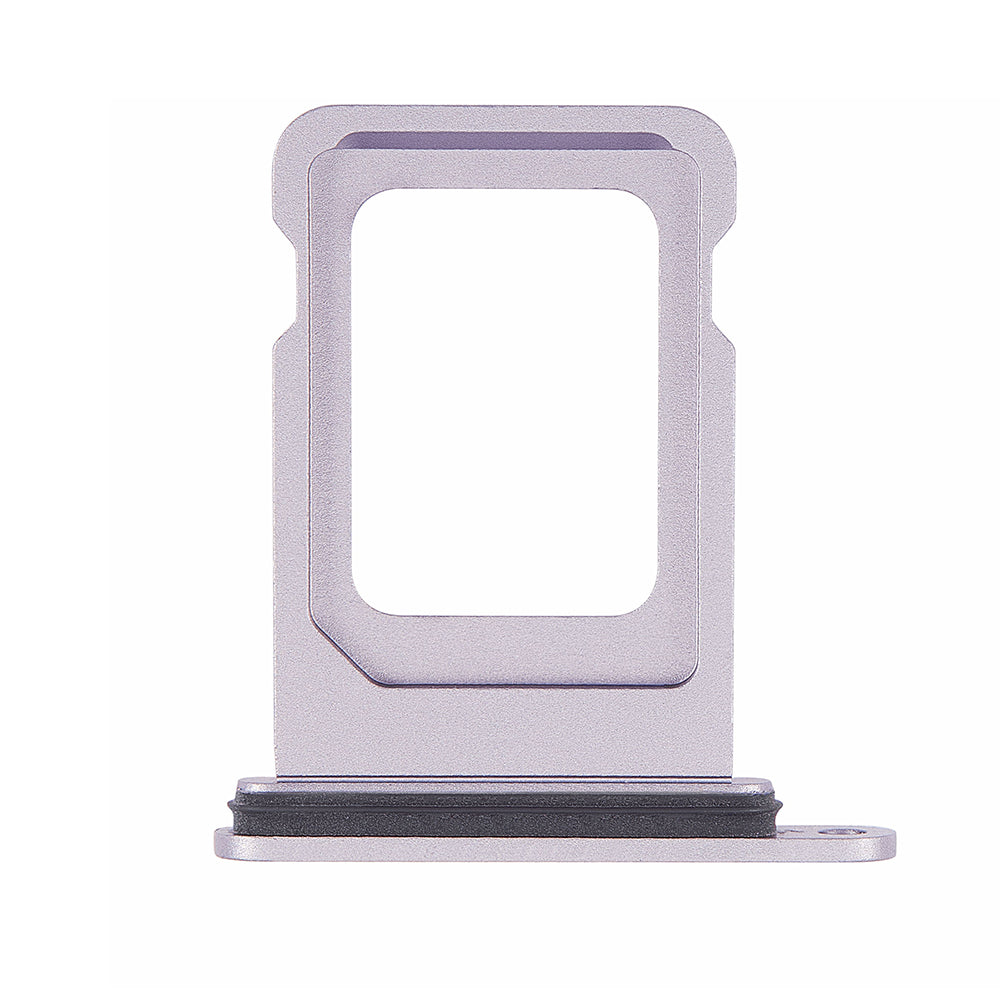 For Apple iPhone 14 Plus Simkaarthouder Paars Getrokken