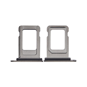 For Apple iPhone 14 Pro Sim Kaarthouder Dieppaars Getrokken