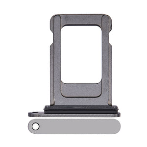 For Apple iPhone 14 Pro Sim kaarthouder ruimte zwarte OEM