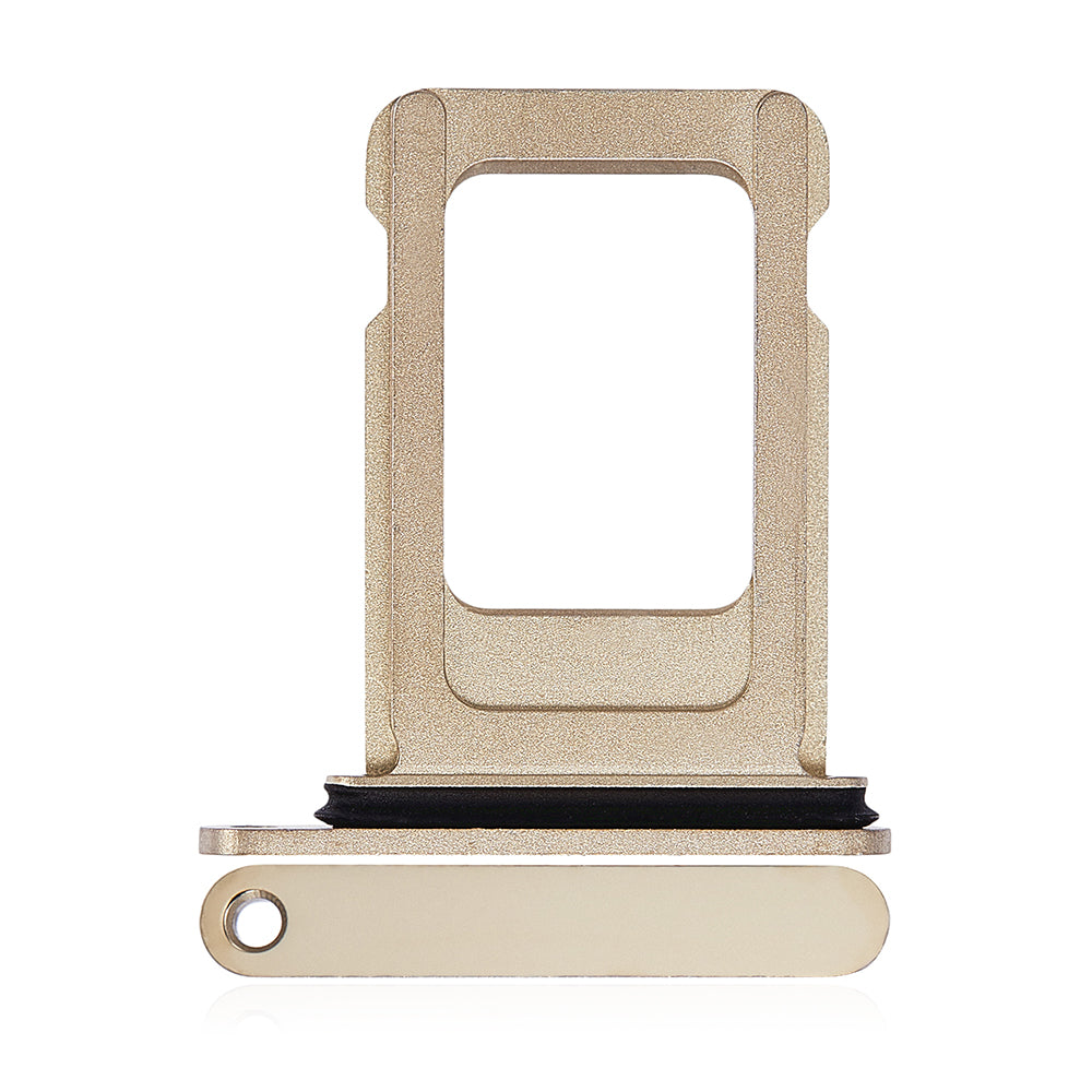 For Apple iPhone 14 Pro Max Sim Kaarthouder Goud Getrokken