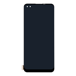 Oppo F17 Pro-scherm en digitizer zonder frame, zwart, OEM