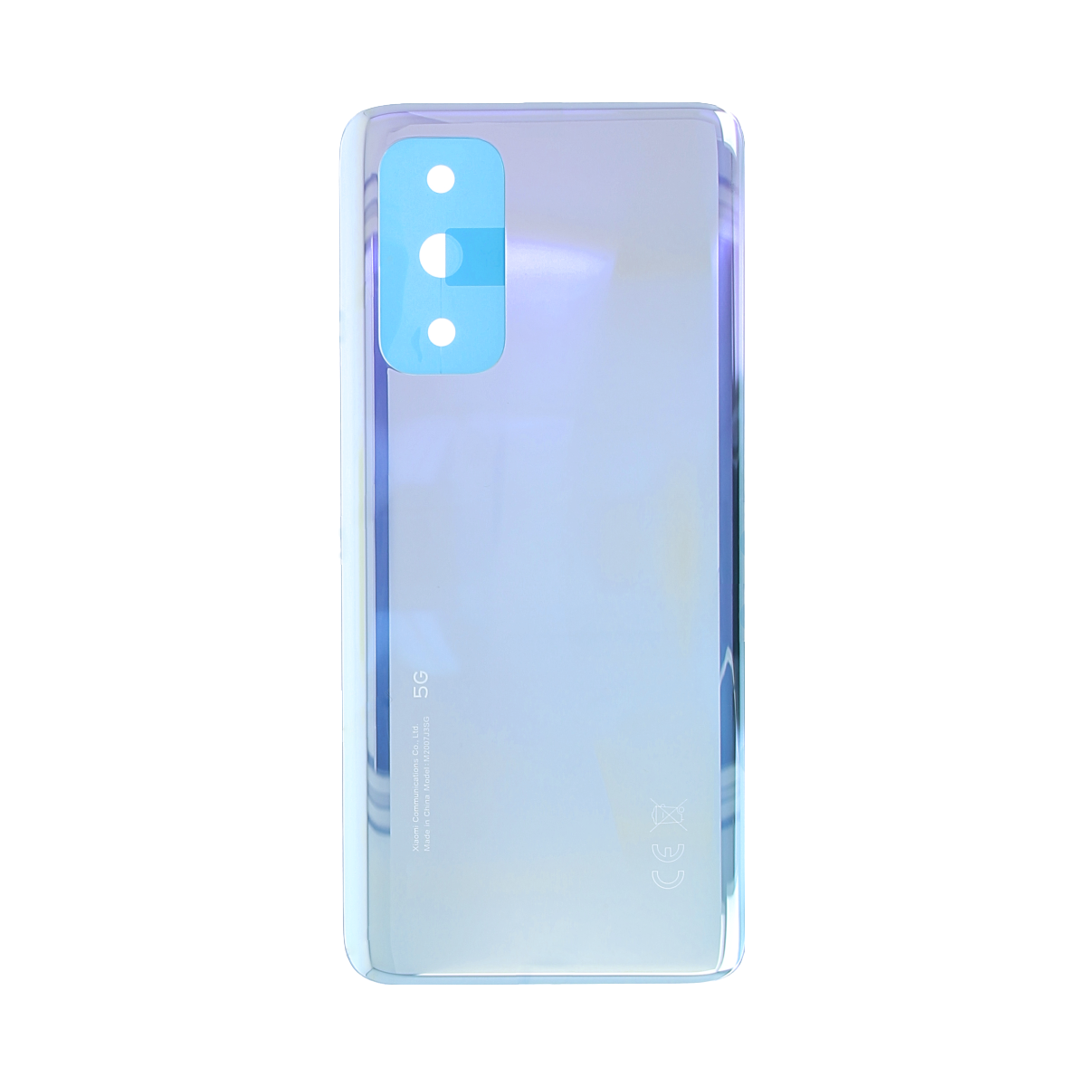 Xiaomi Mi 10T Pro achterkant zonder lens Aurora Blue OEM