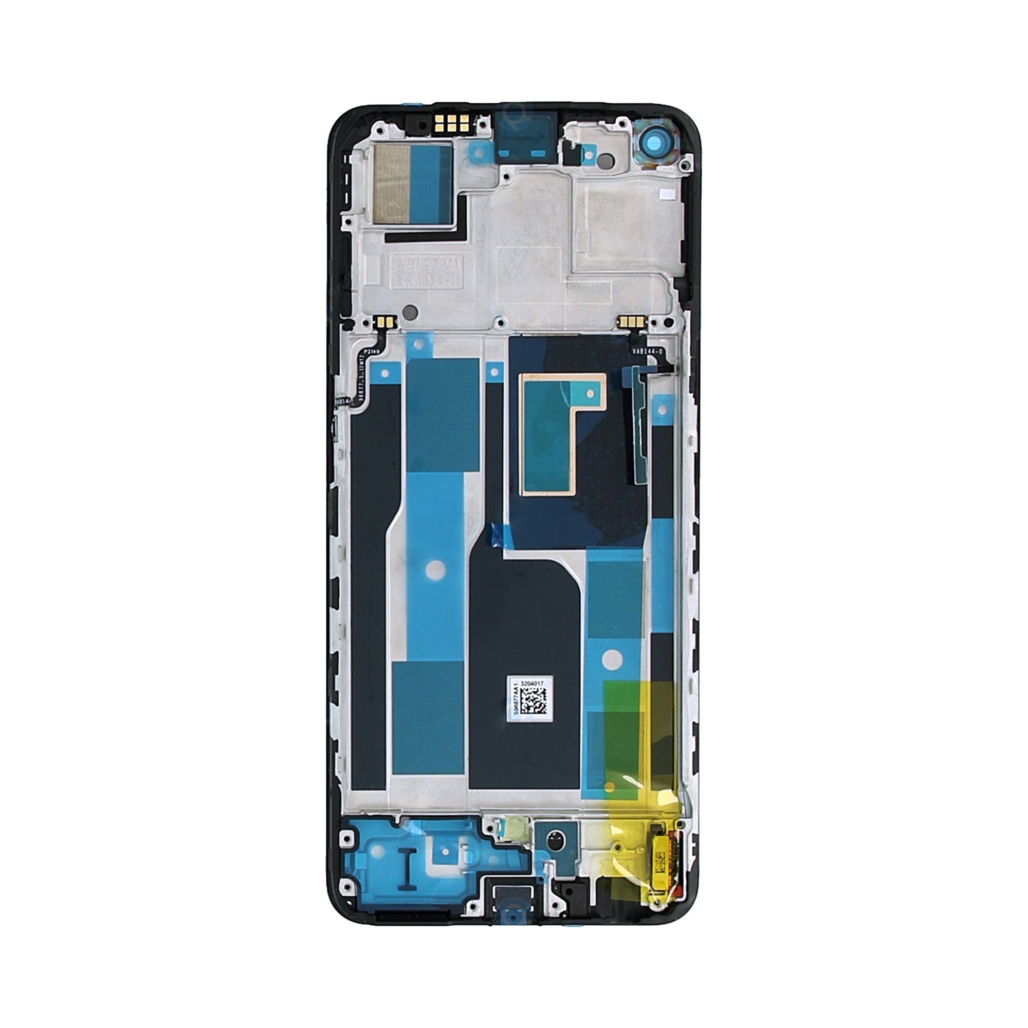 Realme 9 Pro Plus-scherm en digitizer met frame Midnight Black OEM