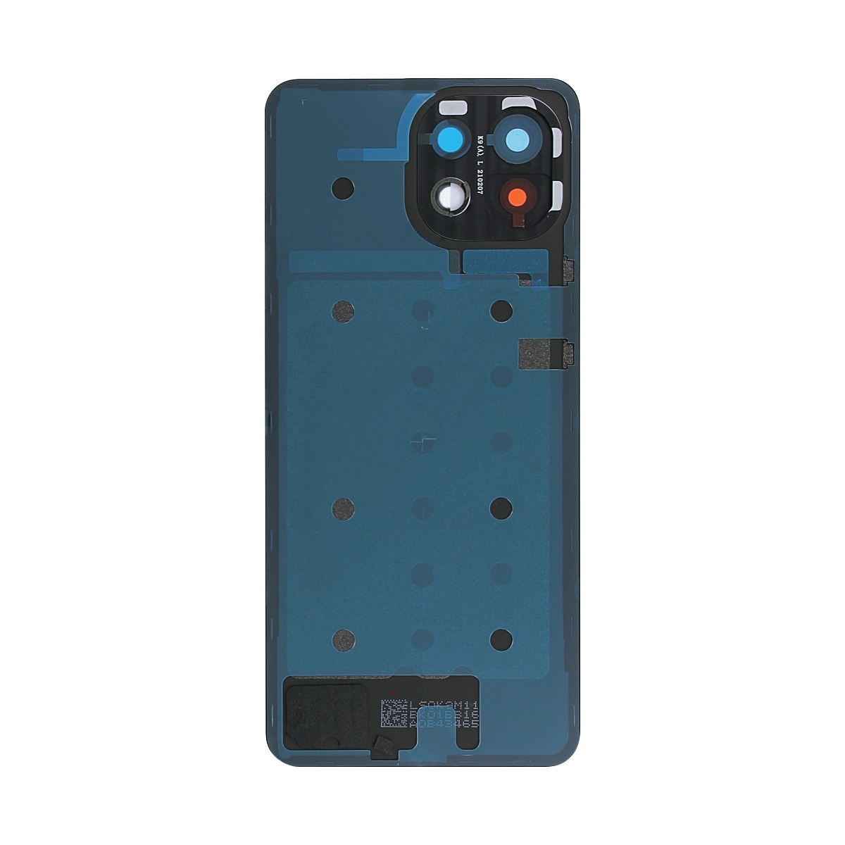 Xiaomi Mi 11 Lite 5G achterkant met lens Citrusgeel OEM