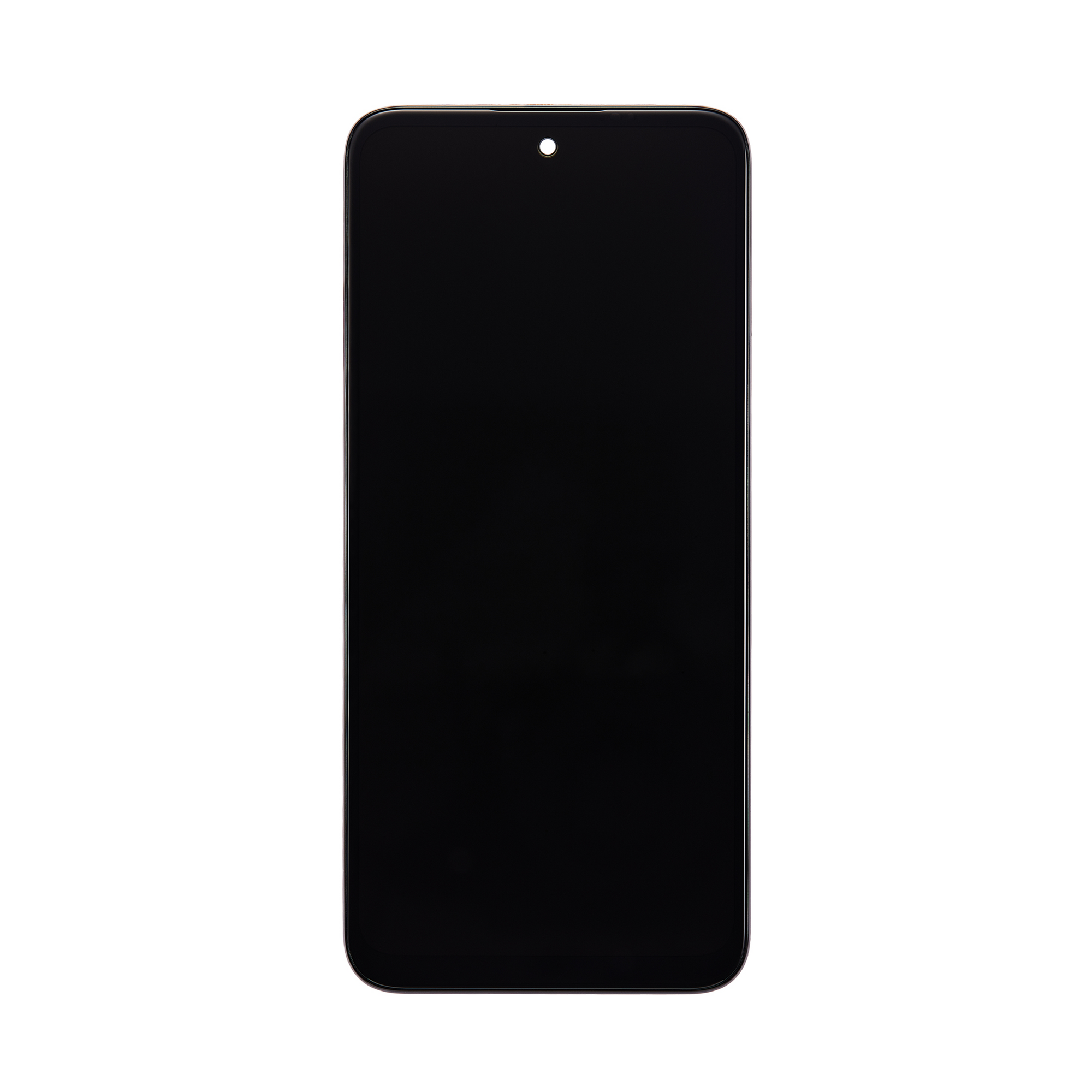 Motorola Moto G71 5G-scherm en digitizer met frame, zwart, OEM