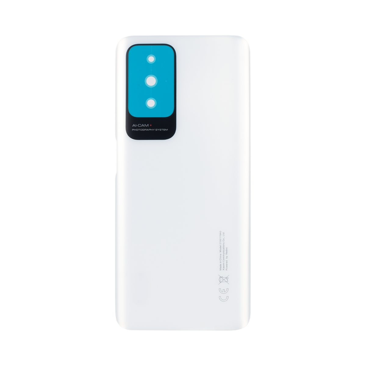 Xiaomi Redmi 10 achterkant zonder lens Pebble White OEM