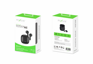 Rixus RXBT109B SoundCore Bluetooth Headset Zwart