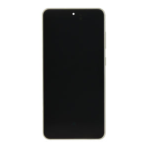 Samsung Galaxy S21 FE G990B-scherm en digitizer met frame Olive Service Pack